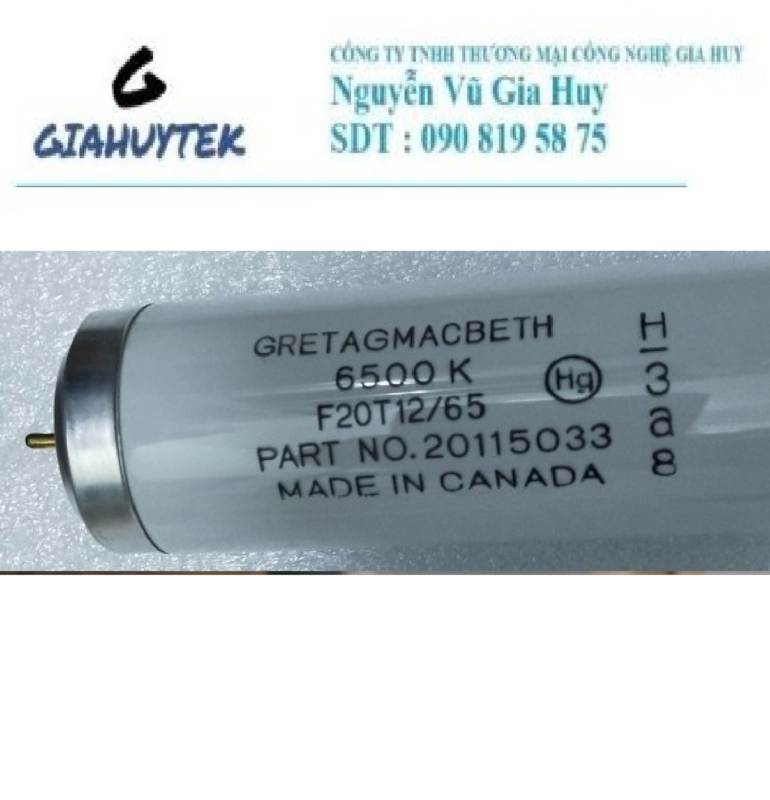 Bóng đèn D65 – Hãng Gretagmacbeth - F20T8/6500K