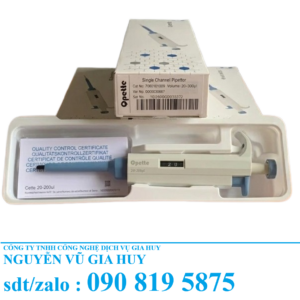 Micropipet Tự Động 1 Kênh 0.1-1000µl